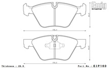 ENDLESS エンドレス ブレーキパッド CC33(S55G) 1台分セット BMW 3シリーズ WA20/KD20G EIP160CC33+EIP135CC33_画像4