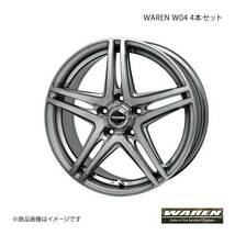 WAREN/ヴァーレン W04 ホイール 4本セット ヴェルファイア AGH30W 【 225/60R17 7.0J P.C.D114.3 5穴 INSET 38 ダークシルバー (DS) 】_画像1