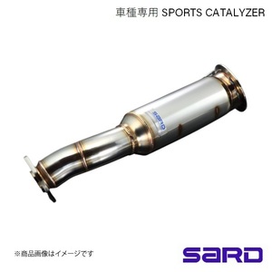 SARD/サード スポーツキャタライザー 触媒 SUBARU/スバル インプレッサSTI GH-GDB (E/F/G) 6MT H16年6月～H19年6月 89044