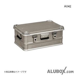 ALUBOX アルボックス アルミ製ケース ボックス アルミコンテナ アルコン ツールケース 工具箱 アルミニウム 42L A042 aluminum