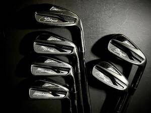 アイアンセット タイトリスト AP2 718 BLACK / KBS TOUR シーテーパー 95 BLACK / S / 6本セット(5-9 P)