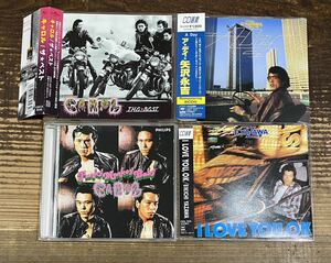 CD4枚セット】矢沢永吉 キャロル CAROL■FUNKY MONKEY BABY■THE BEST■A DAY■I LOVE YOU, OK■EIKICHI YAZAWA■検) MACKSHOW COOLS