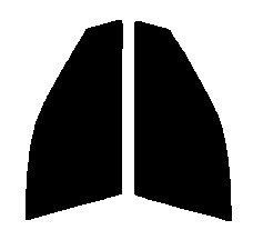 ブルーメタル65(65%) 運転席・助手席　ギャラン　セダン　EA#・EC# カット済みカーフィルム