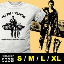 S～XL☆白【新品・即決】マッドマックス Mad Max 2 メル・ギブソン 映画 Punk Rock シネマ SF タランティーノ パンク ロック 車 バイク_画像1