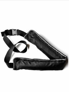 ライフジャケット 腰巻き 救命胴衣 ベルトタイプ ウエストタイプ 釣り 浮き輪 手動 (黒色)