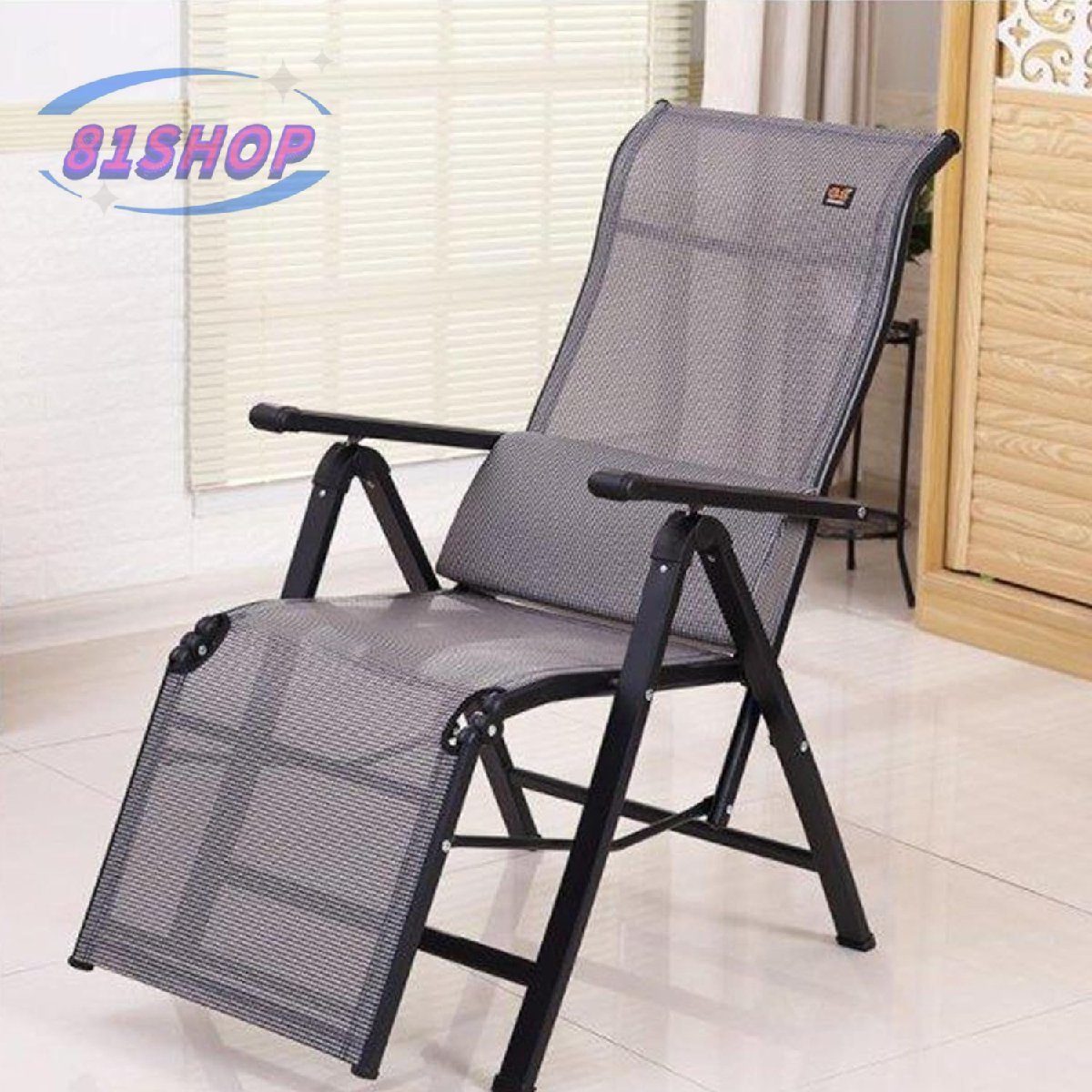 81SHOP Lounge chair, nap chair, deck chair, office lunch break chair, home chair, folding beach chair, Handmade items, furniture, Chair, Chair, chair