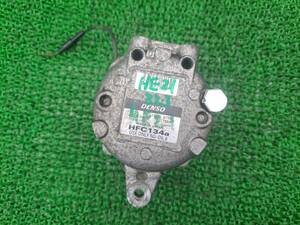 ラパン HE21S ワゴンR MC22S MRワゴン MF21S kei HN22S　 エアコンコンプレッサー / クーラーコンプレッサー DENSO 447220-6730　