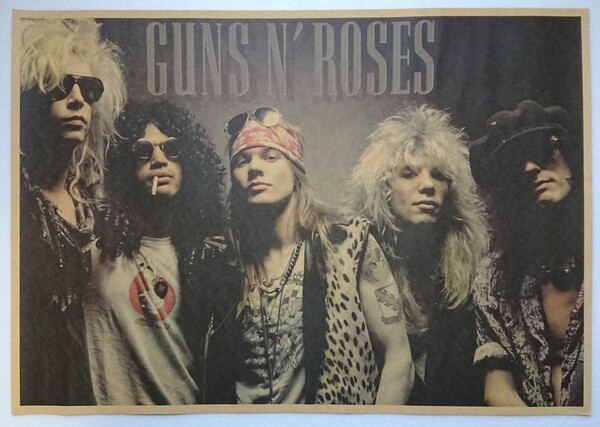 Guns N' Roses ガンズ・アンド・ローゼズ ポスター