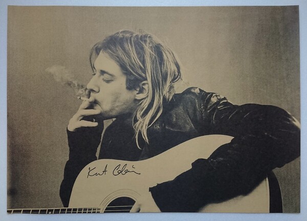 Nirvana ニルヴァーナ カート・コバーン ポスター ①