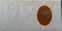 ☆未開封 1960年 ジャージー島 1/12シリング貨 フランクリンミント「世界の偉大な歴史的コイン」シリーズ☆_画像2