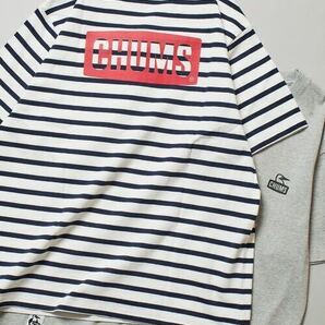 CHUMS×FREAK'S STORE/チャムス 別注 ブービー バックプリント クルーネックTシャツ Lの画像1