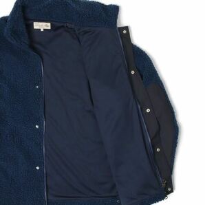 The DUFFER of ST.GEORGE BOA FLEECE JK：ボアフリースジャケット ライトアウター S紺の画像5