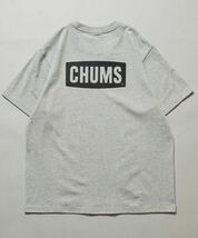 CHUMS×FREAK'S STORE/チャムス 別注 ブービー バックプリント クルーネックTシャツ　L灰_画像3