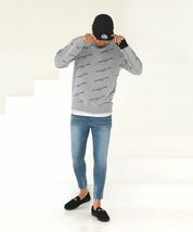 The DUFFER of ST.GEORGE RE PET 5PKT SUPER SKINNY DENIM：サステナブル リサイクル ユーズド加工 スーパースキニーデニム_画像4