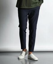 The DUFFER of ST.GEORGE 【WEB限定アイテム】STRETCH PONTE JOG PANTS：ポンチ素材 ジャージ ストレッチジョガーパンツ XL紺_画像1