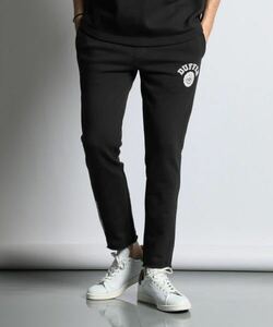 The DUFFER of ST.GEORGE SET UP CUT-OFF SWEAT PANTS：セットアップ カットオフ スウェットパンツM黒