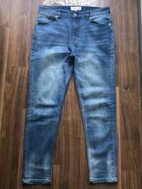 The DUFFER of ST.GEORGE RE PET 5PKT SUPER SKINNY DENIM：サステナブル リサイクル ユーズド加工 スーパースキニーデニム_画像6