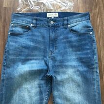 The DUFFER of ST.GEORGE RE PET 5PKT SUPER SKINNY DENIM：サステナブル リサイクル ユーズド加工 スーパースキニーデニム_画像7