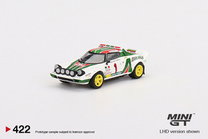 MINI GT 1/64 ランチア Stratos HF1977 Winner #1 422#