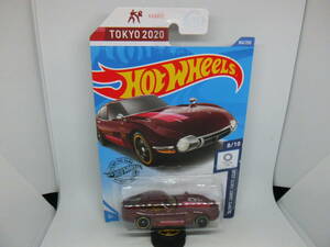 【US流通版：貴重】HOTWHEELS ホットウィール TOYOTA 2000 GT トヨタ 2000 GT マルーン TOKYO2020