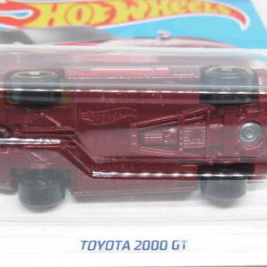 【US流通版：貴重】HOTWHEELS ホットウィール TOYOTA 2000 GT トヨタ 2000 GT マルーン TOKYO2020の画像7