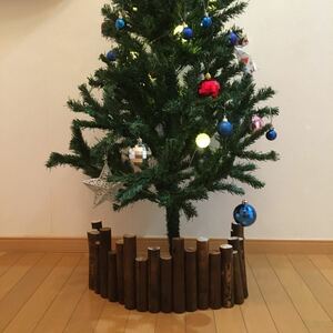 クリスマスツリー☆ツリースカート☆足元隠し☆丸太☆サンタ☆サンタクロース☆クリスマス☆
