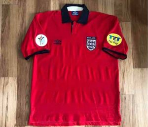 EURO 2000 イングランド（A） ユニフォーム UMBRO シアラー ガスコイン ベッカム マンチェスター アーセナル リバプール チェルシー W杯