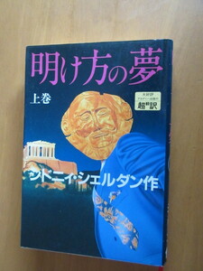 明け方の夢　シド二ィ・シェルダン　　上・下2冊揃い、　天野龍行　紀康孝訳　　アカデミー出版　1994年