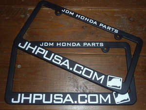 JHPUSA JHP JDM HONDA PARTS ナンバーフレーム ライセンスフレーム シビック インテグラ ホンダ EF EG EG6 EK EK4 EK9 DC2 DB8 DC5 usdm 2