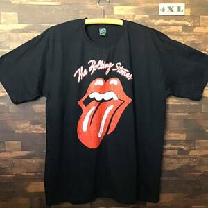 ローリングストーンズ　Tシャツ　XXXXL 4XLサイズ　The Rolling Stones ロックバンド　ビッグサイズ　オーバーサイズ　大きい