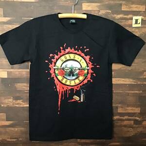 ガンズ アンドローゼズ　Tシャツ　Lサイズ　Guns N' Roses ロックバンド