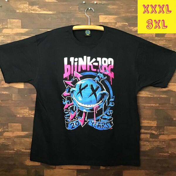 ブリンク-182 Tシャツ　XXXL 3XLサイズ　blink-182 ロックバンド