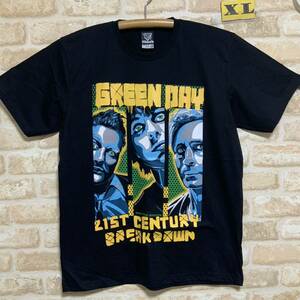 グリーン デイ Tシャツ XLサイズ GREEN DAY 21ST ロックバンドTシャツ　バンT