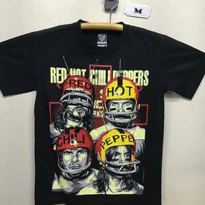 新品 レッドホットチリペッパーズ　Tシャツ M サイズ アメフト レッチリ　ロックバンド　ロックTシャツ （Red Hot Chili Peppers）