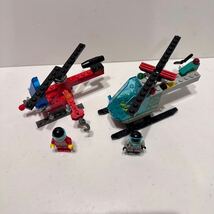 LEGO レゴ 【1294 Fire Helicopter＆6425 TV Chopper】_画像2