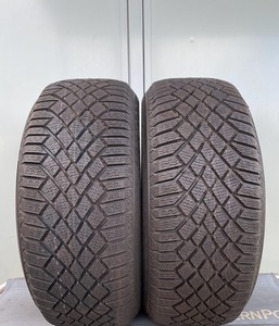 23082307　　　★スタッドレス★　Continental　Ｖiking　Ｃontact7　205/55R16　94T　18年製　2本　 