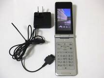 docomo STYLE series P-07B (シャンパンゴールド) 白ロム ガラケー Panasonic (電池パックP20・電源アダプター02)付き_画像2