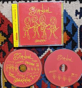 スキャンダル SCANDAL [CD+DVD] [初回生産限定盤] / オーバードライブ 　OVER DRIVE　ESCL-4095～6　2013年