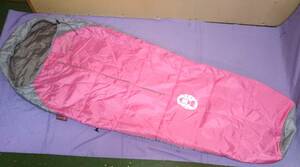 *Coleman Coleman / school mummy II/C10/ pink / sleeping bag / sleeping bag /74×170cm/ camp / outdoor / Kids / for children 