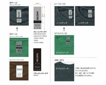 新品未使用 ギルダン 6oz ウルトラコットン 無地 長袖Tシャツ ロンT 黒 ブラック ネイビー ２枚セット 2XLサイズ ユニセックス GILDAN_画像10