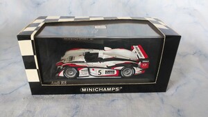 MINICHAMPS ミニチャンプス 1/43 Audi R8 Le Mans 24h 2004 アウディ　ジャパン　レーシング　ミニカー　激レア　美品
