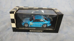 MINICHAMPS ミニチャンプス 1/43 Mercedes-Benz CLK Coupe DTM 2003 ‘Service 24h’ G.Paffett メルセデスベンツ　レーシング　ミニカー