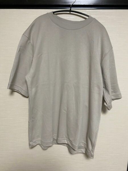 半袖 Tシャツ カットソー ユニクロ UNIQLO オーバーサイズ 大きめ エアリズム グレー 美品