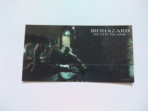 バイオハザード：デスアイランド ステッカーコレクション　リッカー　Resident Evil　映画　Biohazard: Death Island