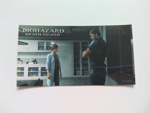 バイオハザード：デスアイランド ステッカーコレクション　クリス　レベッカ 　Resident Evil　映画　Biohazard: Death Island