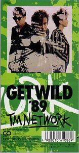 ◆8cmCDS◆TM NETWORK/GET WILD'89/19thシングル