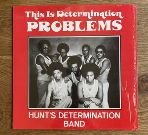 USオリジナル盤　HUNT'S DETERMINATION BAND / This Is Determination Problems 1978 RARE GROOVE FUNK シュリンク