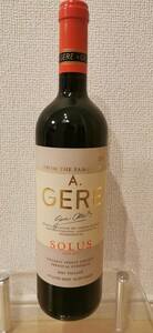 【送料無料】Gere Solus Villanyi Merlot 2016【ハンガリーワイン】