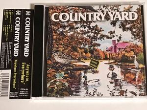 美品　COUNTRY YARD アルバム　Anywhere,Everywhere CD カントリーヤード　PIZZA OF DEATH