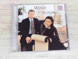 CD / Elgar and Franck Violin Sonatas / Midori、Robert Macdonald /『J29』/ 中古